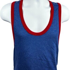 3-Tank Top Bundle (Small) - Men's Alternative Apparel Keeper Tank Top (Blue/Red)